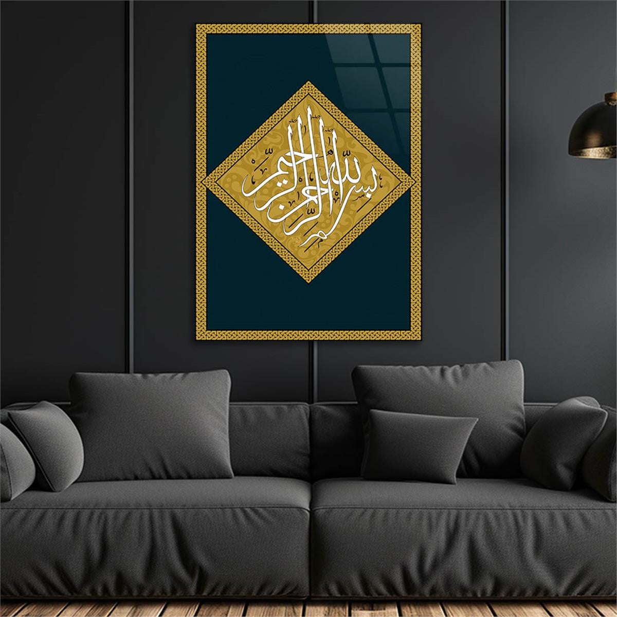 DİN TEMALI CAM TABLO