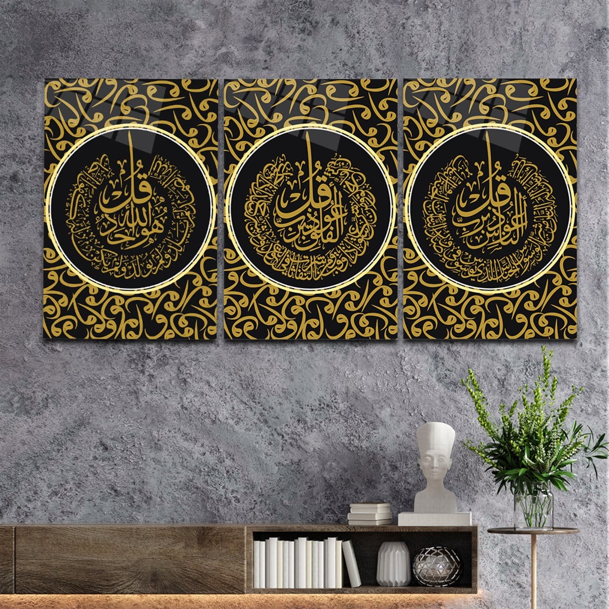 3er Set mit Religion Thema