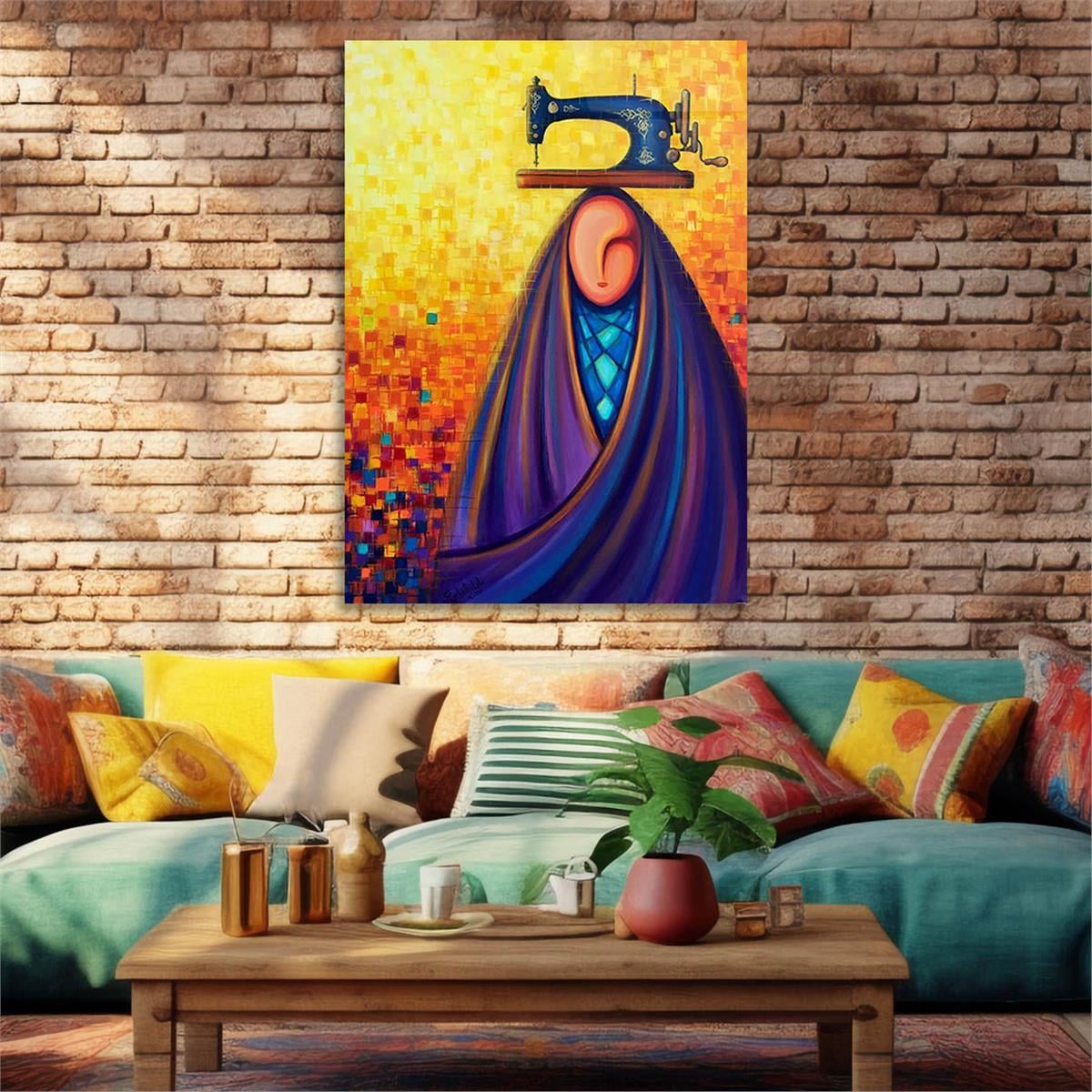 Gehard Glasschilderij Kunst Thema