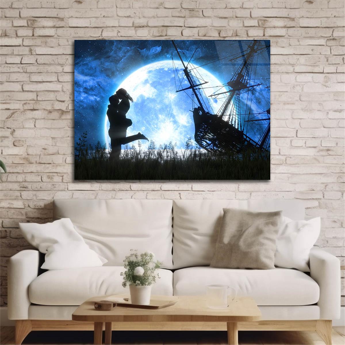 Kunst Thema auf bedrucktem Glas 516