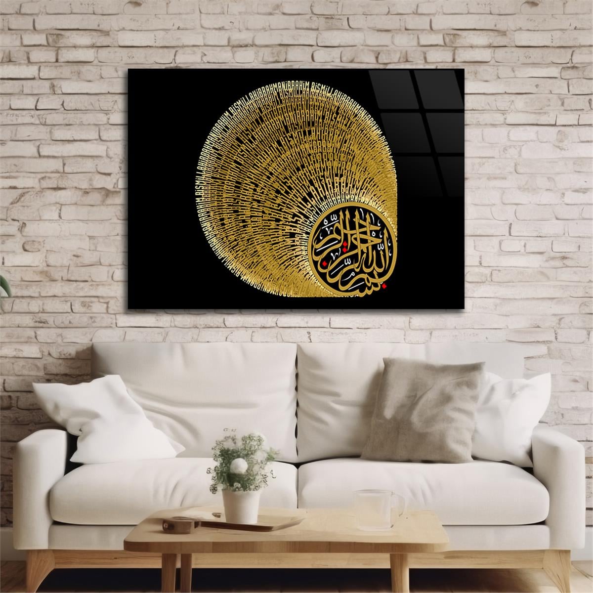 Tempered Glasss Wall Arts Religious-Themed