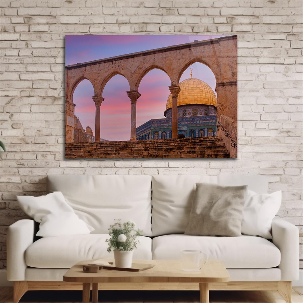 Tempered Glasss Wall Arts Religious-Themed