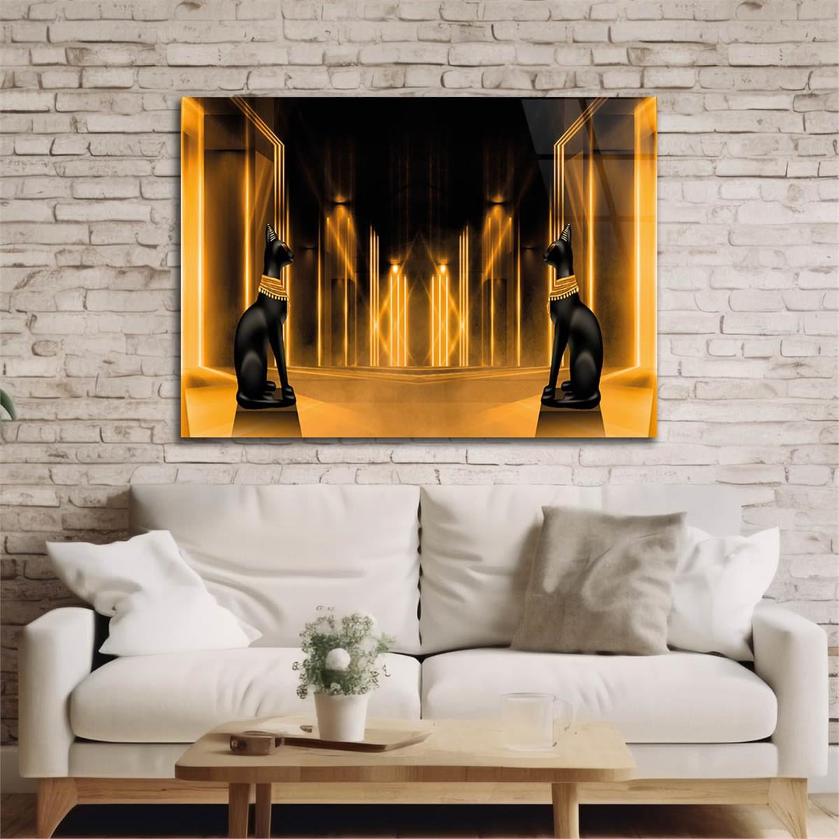 Tempered Glasss Wall Arts Art-Themed