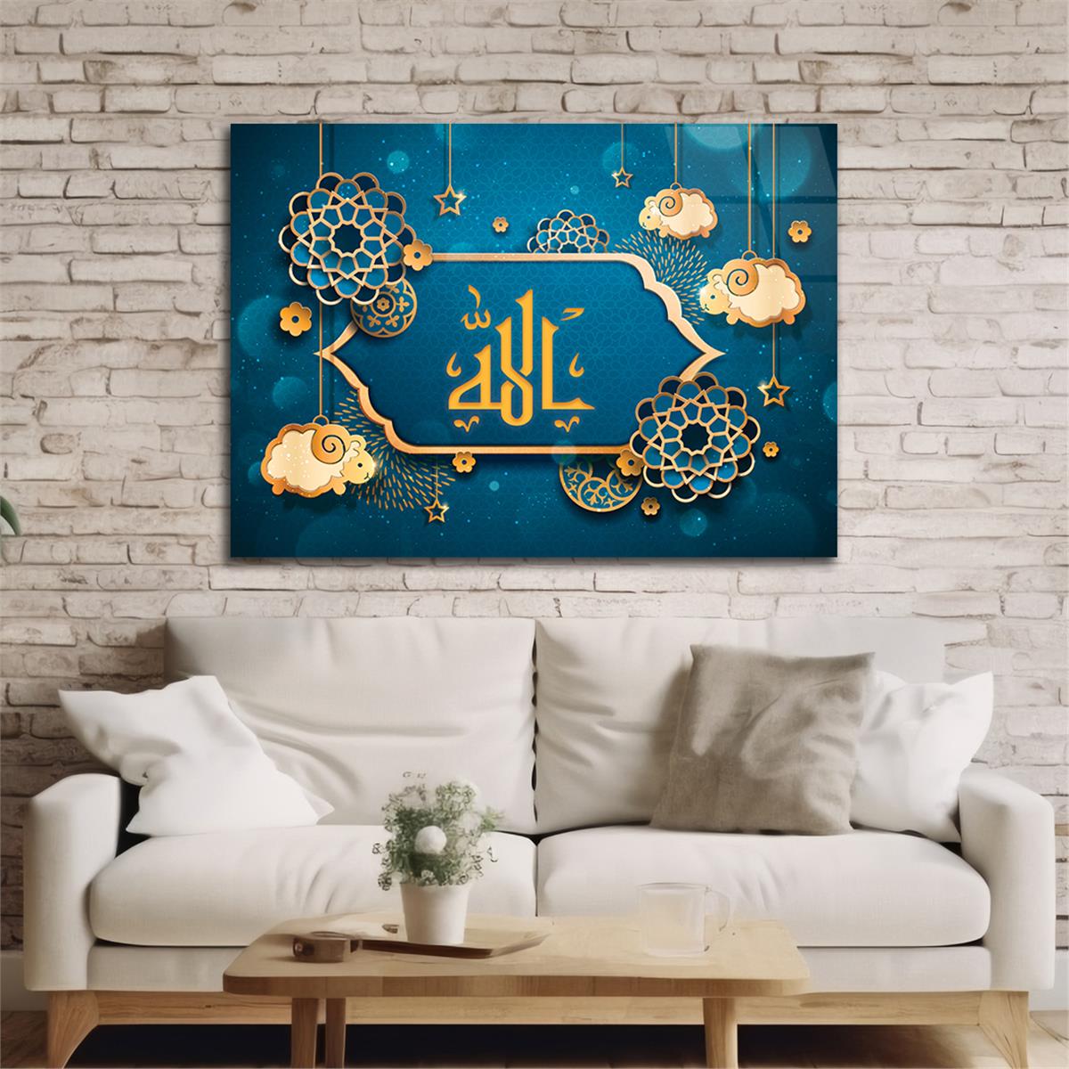 Tempered Glasss Wall Arts Religious-Themed