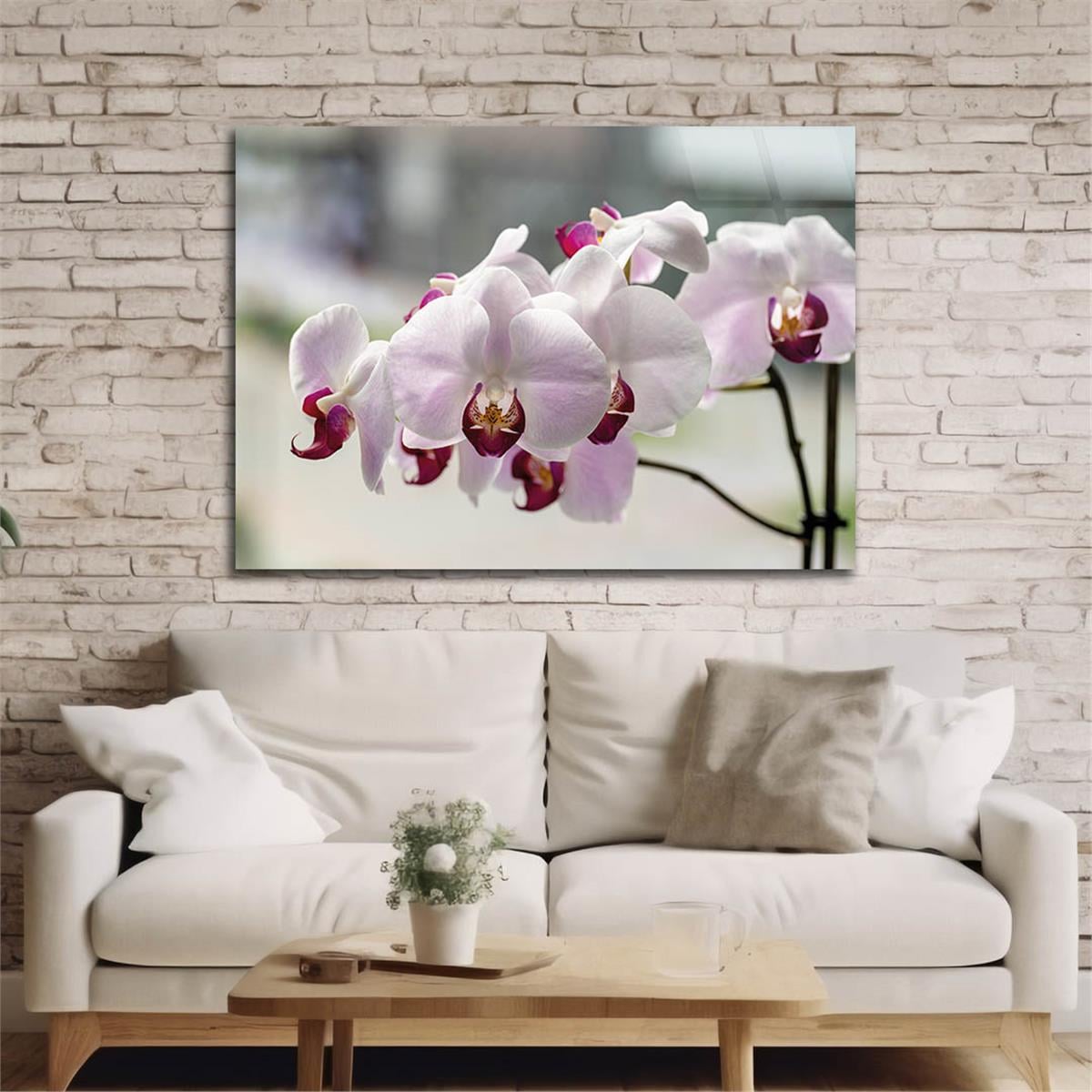 Horizontal Natured-Themed Tempered Glass Wall Art 313