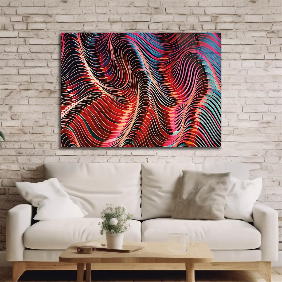 Tempered Glasss Wall Arts Art-Themed