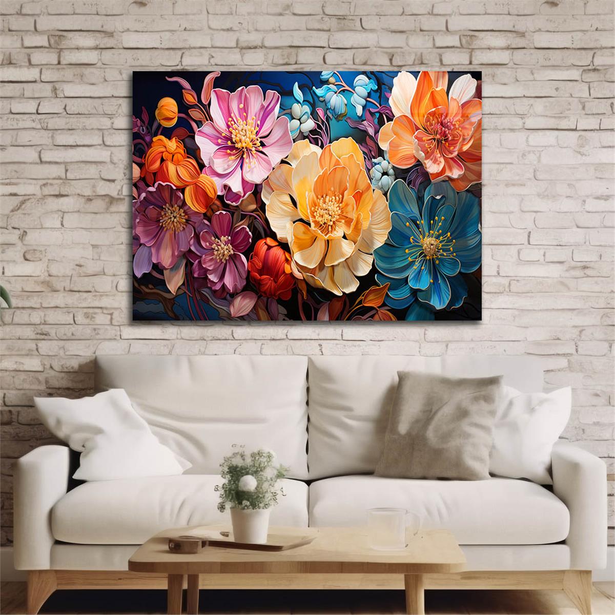 Kunst Thema auf bedrucktem Glas 582