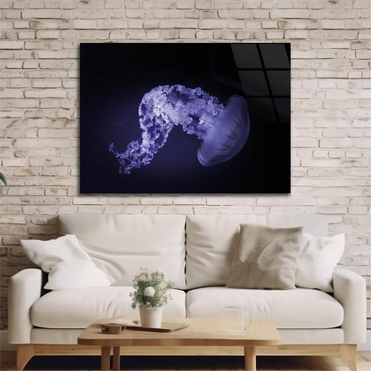 Horizontal Art-Themed Tempered Glass Wall Art 280