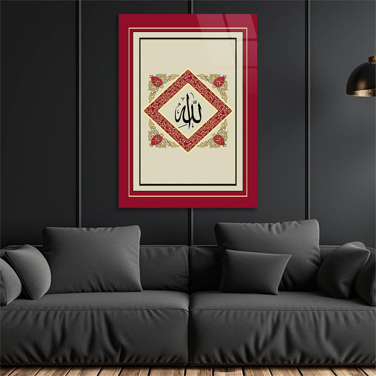 DİN TEMALI CAM TABLO