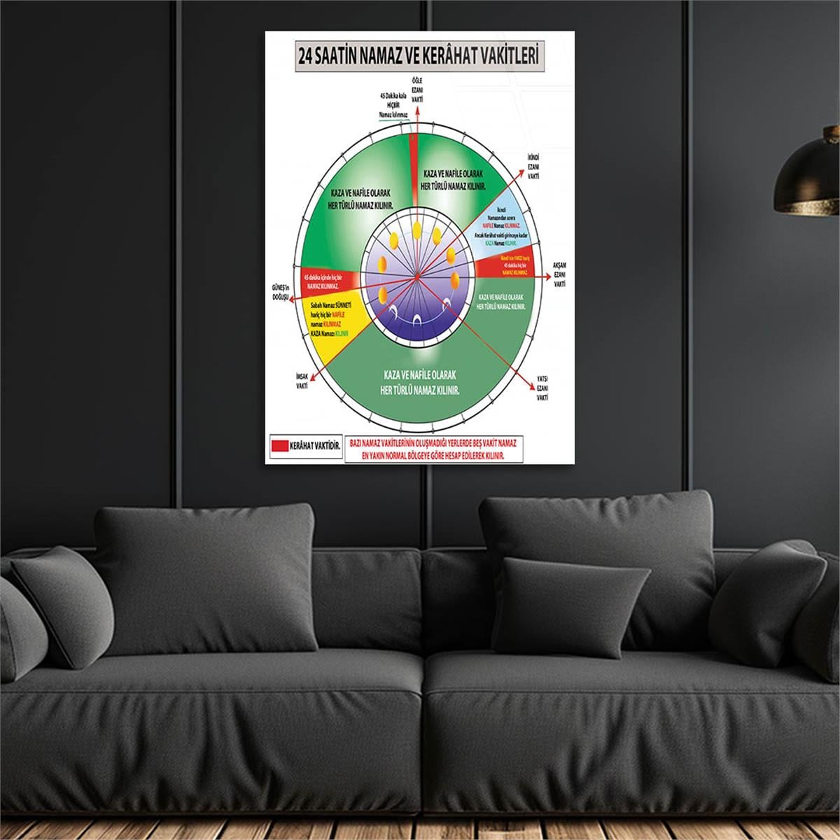 DİN TEMALI CAM TABLO