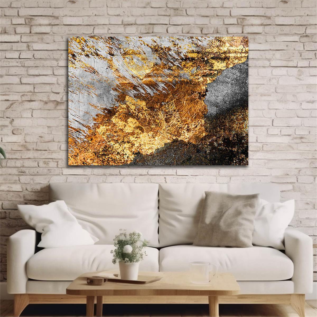 Horizontal Art-Themed Tempered Glass Wall Art 301