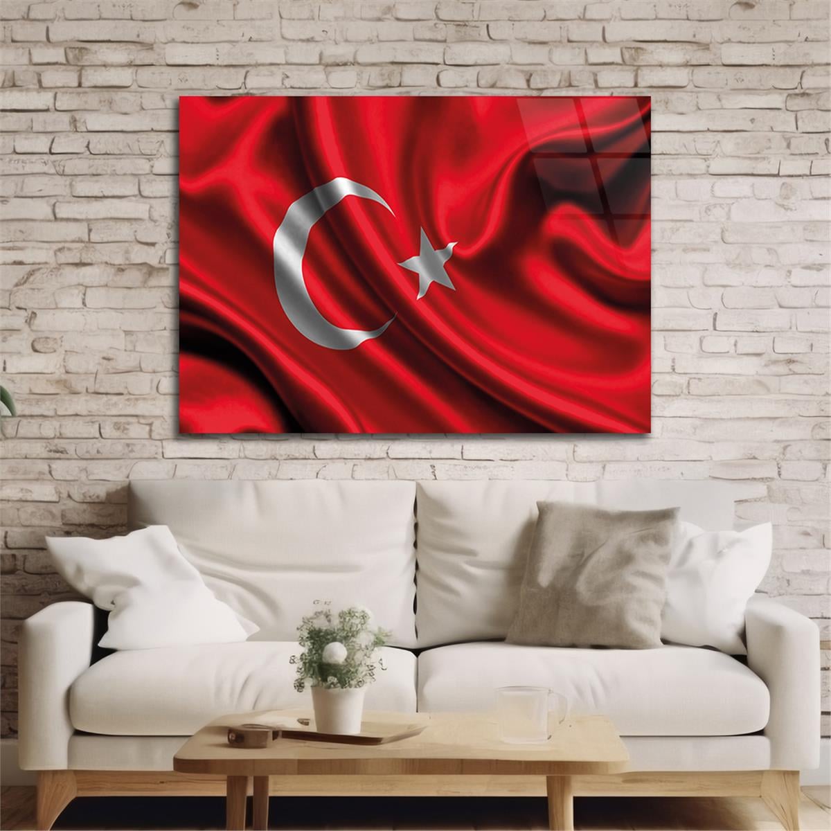 Horizontaal nationaal thema Gehard Glasschilderij 89