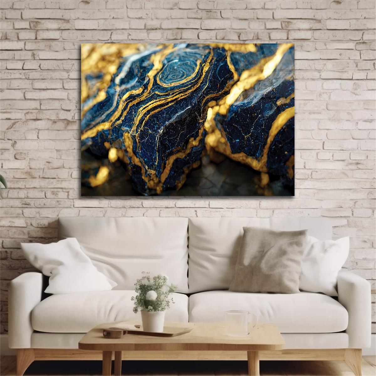 Horizontal Art-Themed Tempered Glass Wall Art 327