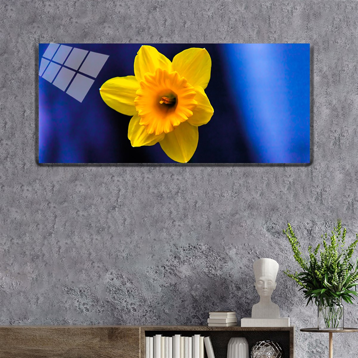 Ensemble de Tableaux panoramique  en verre