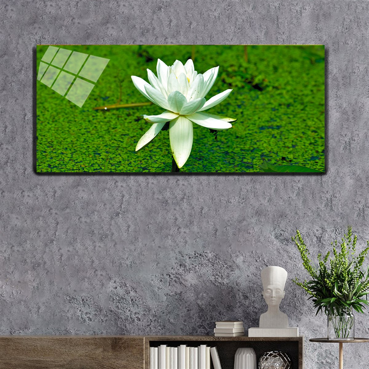 Ensemble de Tableaux panoramique  en verre