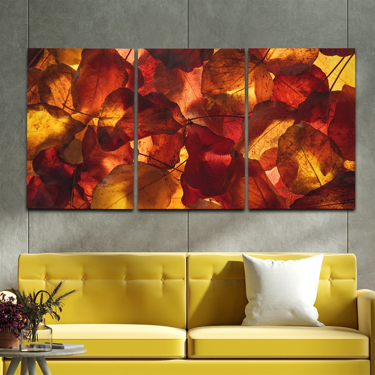 Tempered Glasss Wall Arts Art-Themed Set