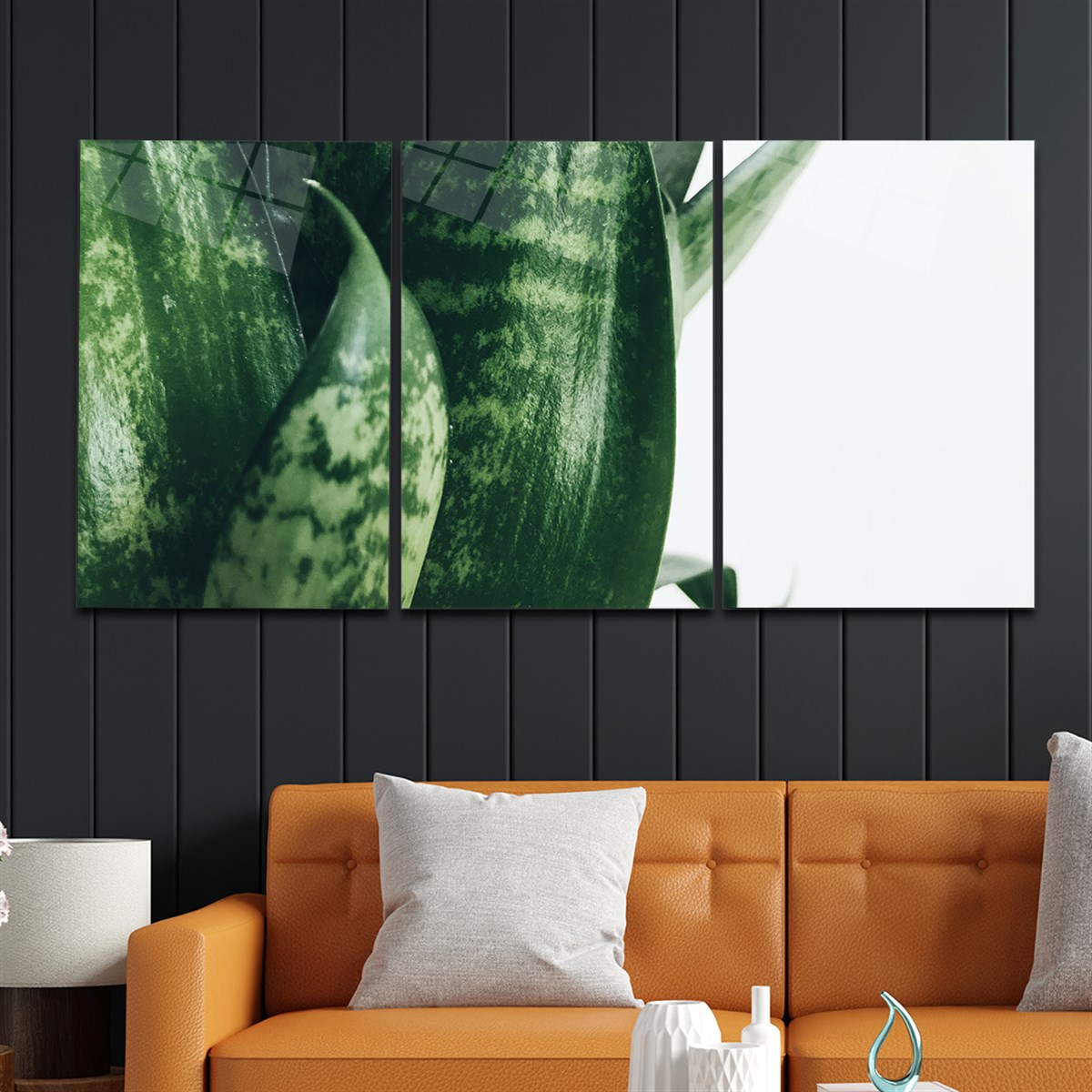Tempered Glasss Wall Arts Art-Themed Set
