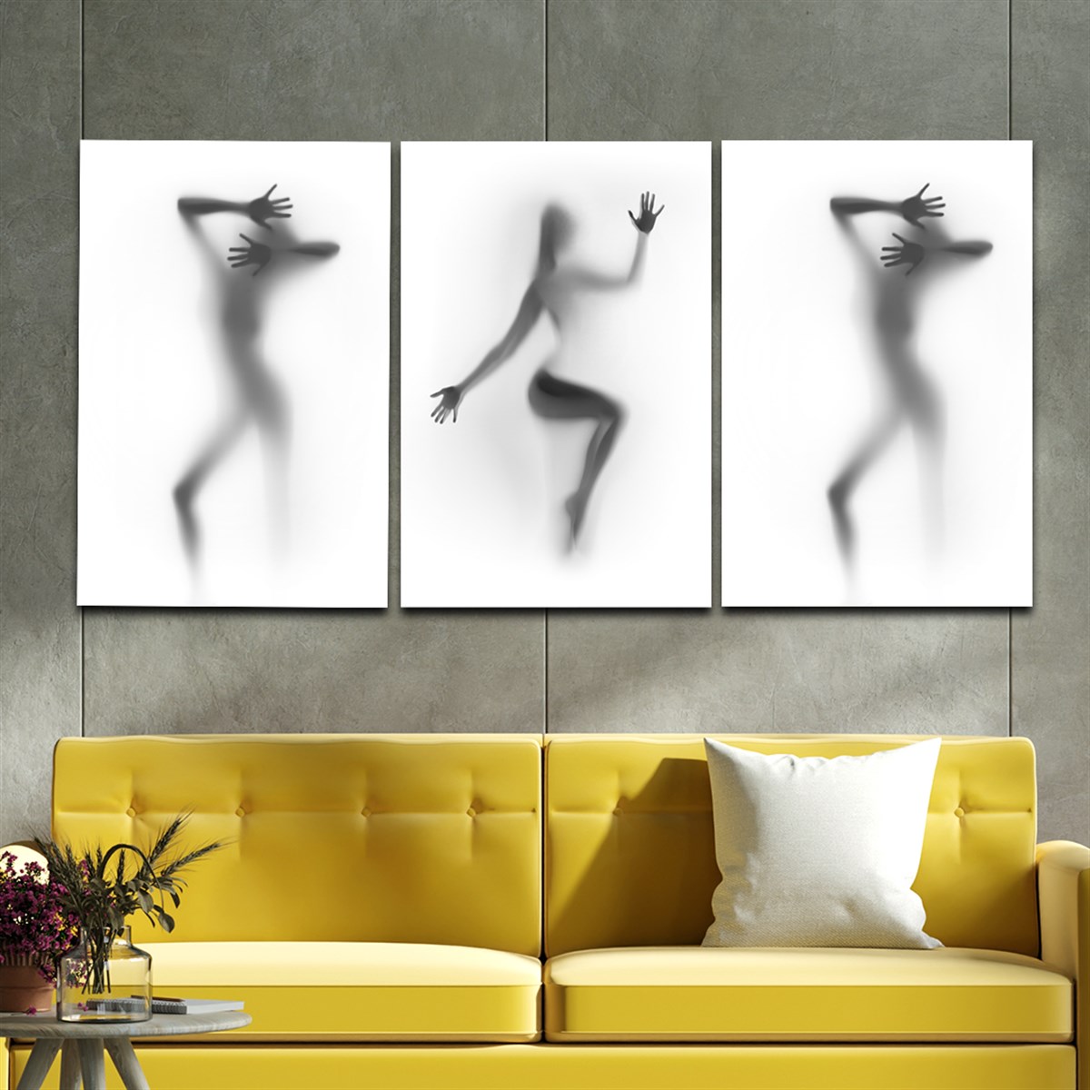 Tempered Glasss Wall Arts Art-Themed Set