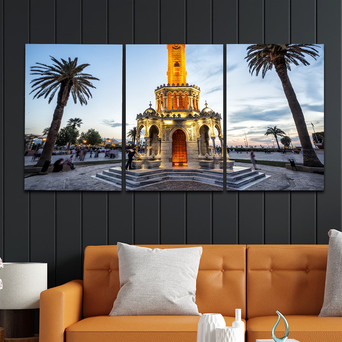 Tempered Glasss Wall Arts Art-Themed Set