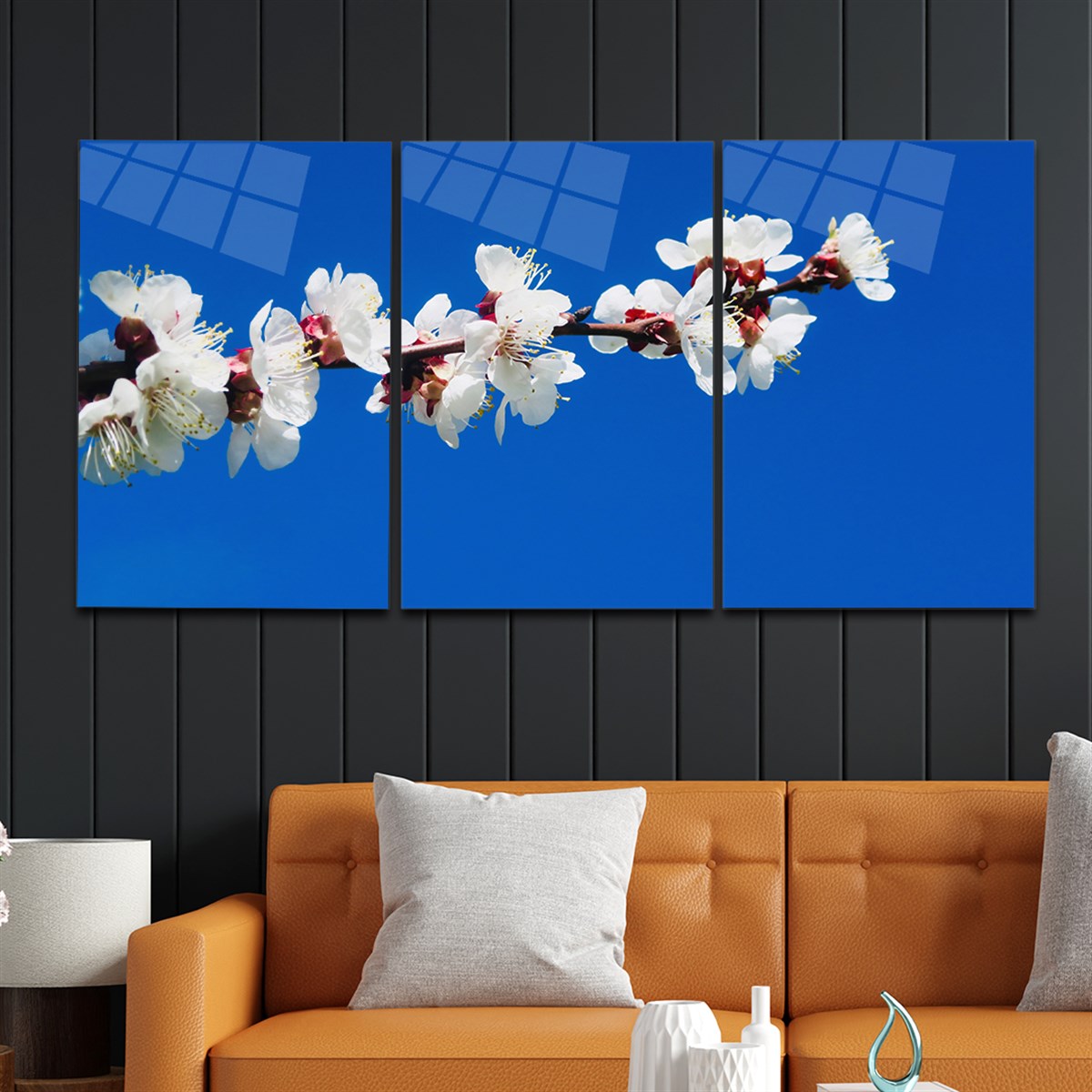 Tempered Glasss Wall Arts Art-Themed Set