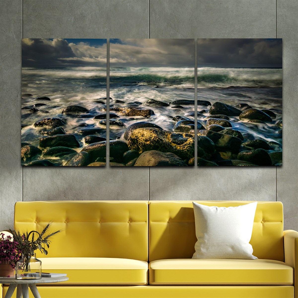 Tempered Glasss Wall Arts Art-Themed Set