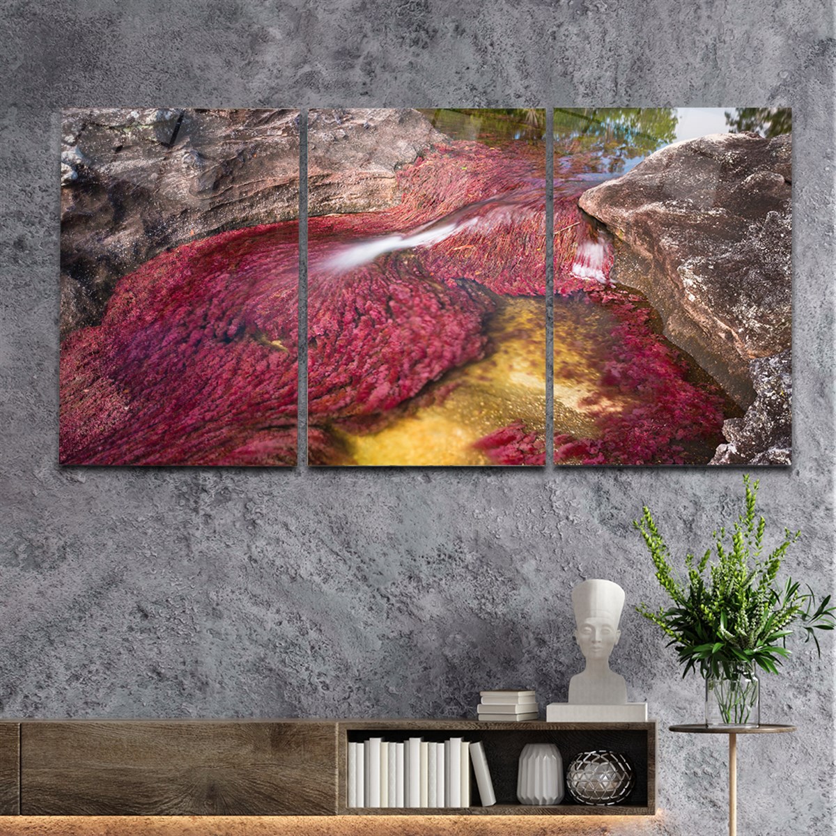 SANAT TEMALI CAM TABLO SETİ