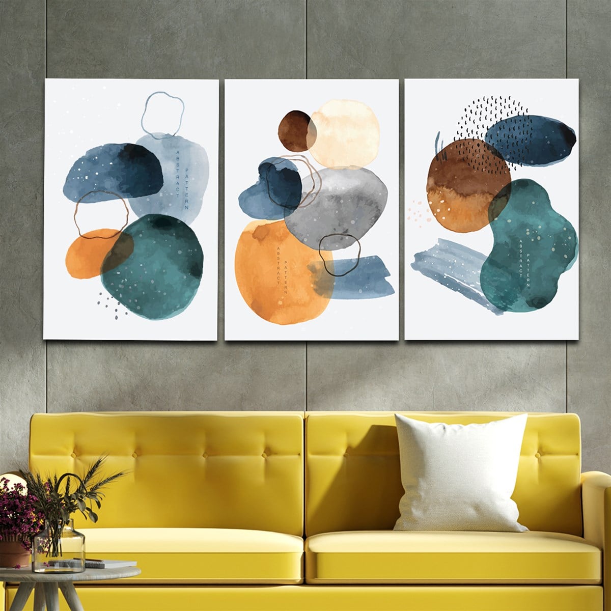 Tempered Glasss Wall Arts Art-Themed Set