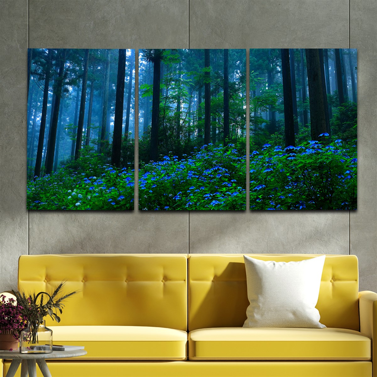 Tempered Glasss Wall Arts Art-Themed Set