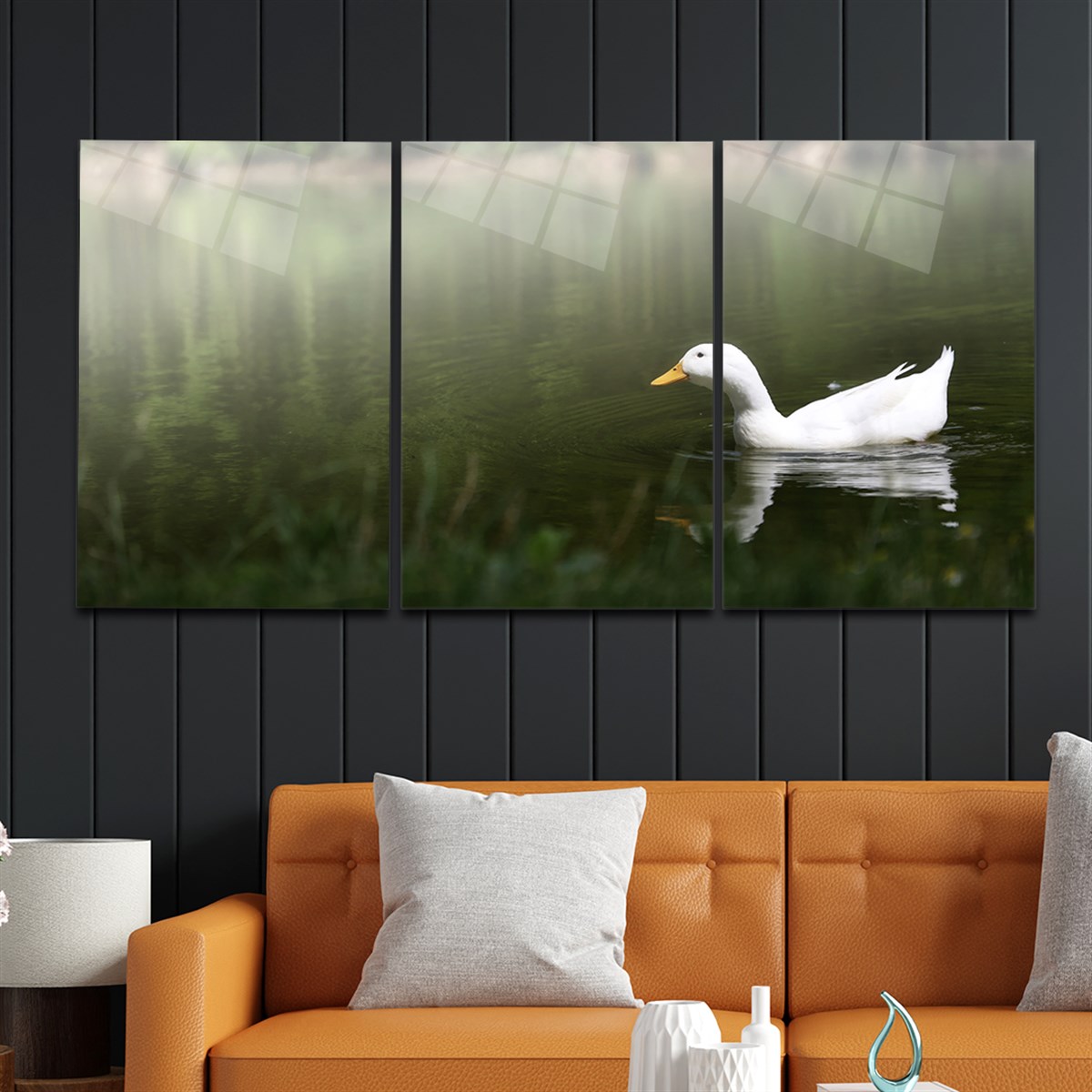 Tempered Glasss Wall Arts Art-Themed Set