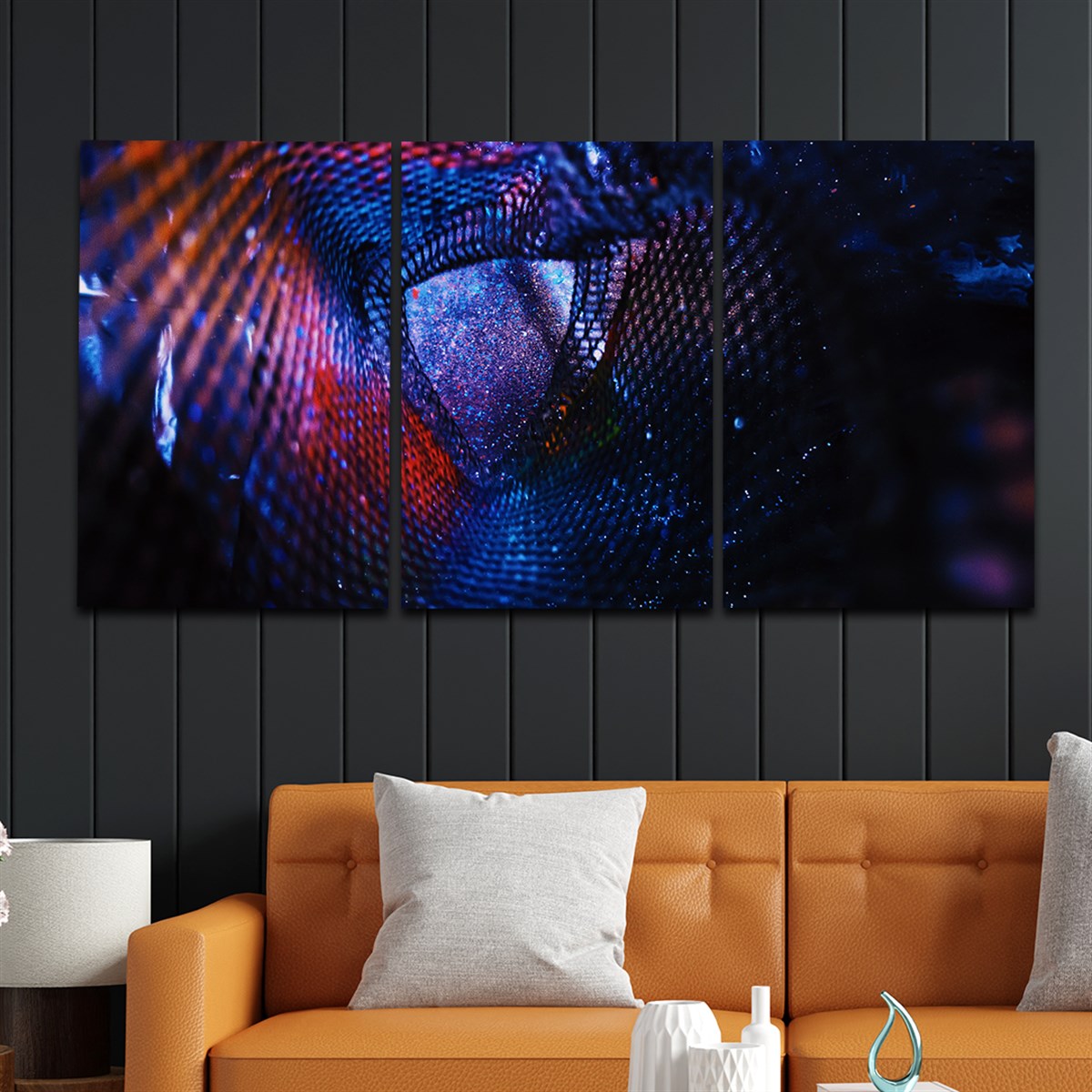 Tempered Glasss Wall Arts Art-Themed Set