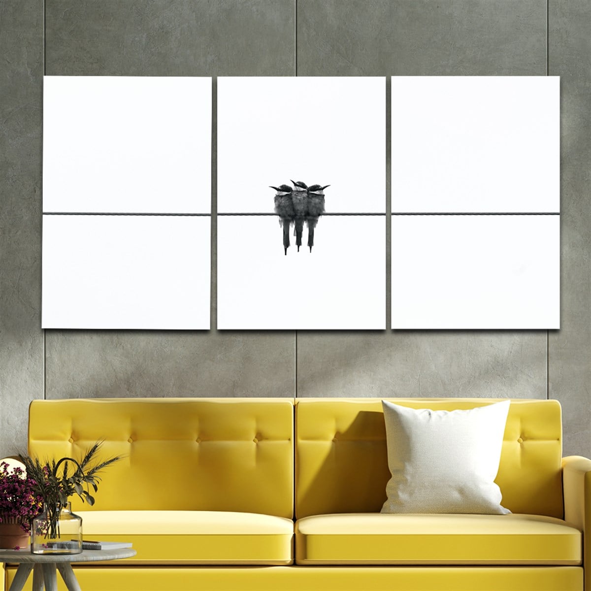 Tempered Glasss Wall Arts Art-Themed Set