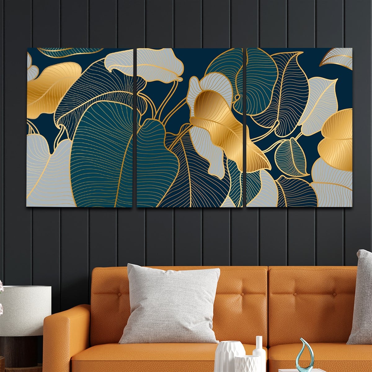 Tempered Glasss Wall Arts Art-Themed Set