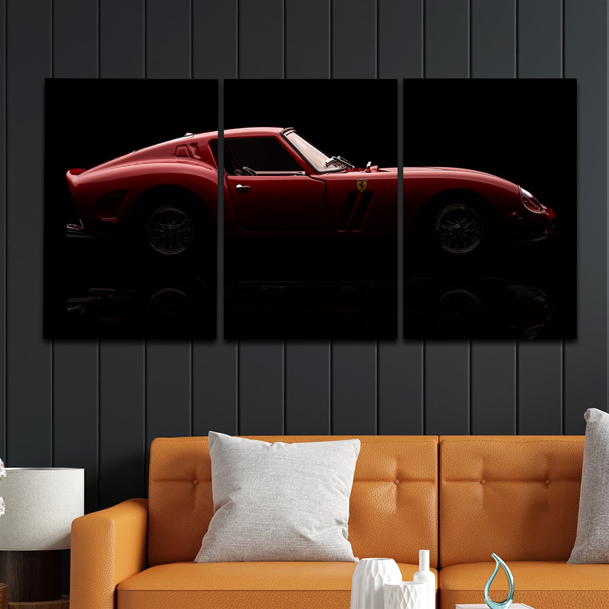 Tempered Glasss Wall Arts Art-Themed Set