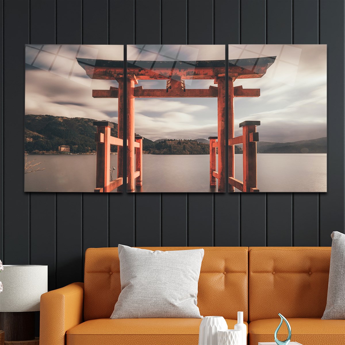 Tempered Glasss Wall Arts Art-Themed Set