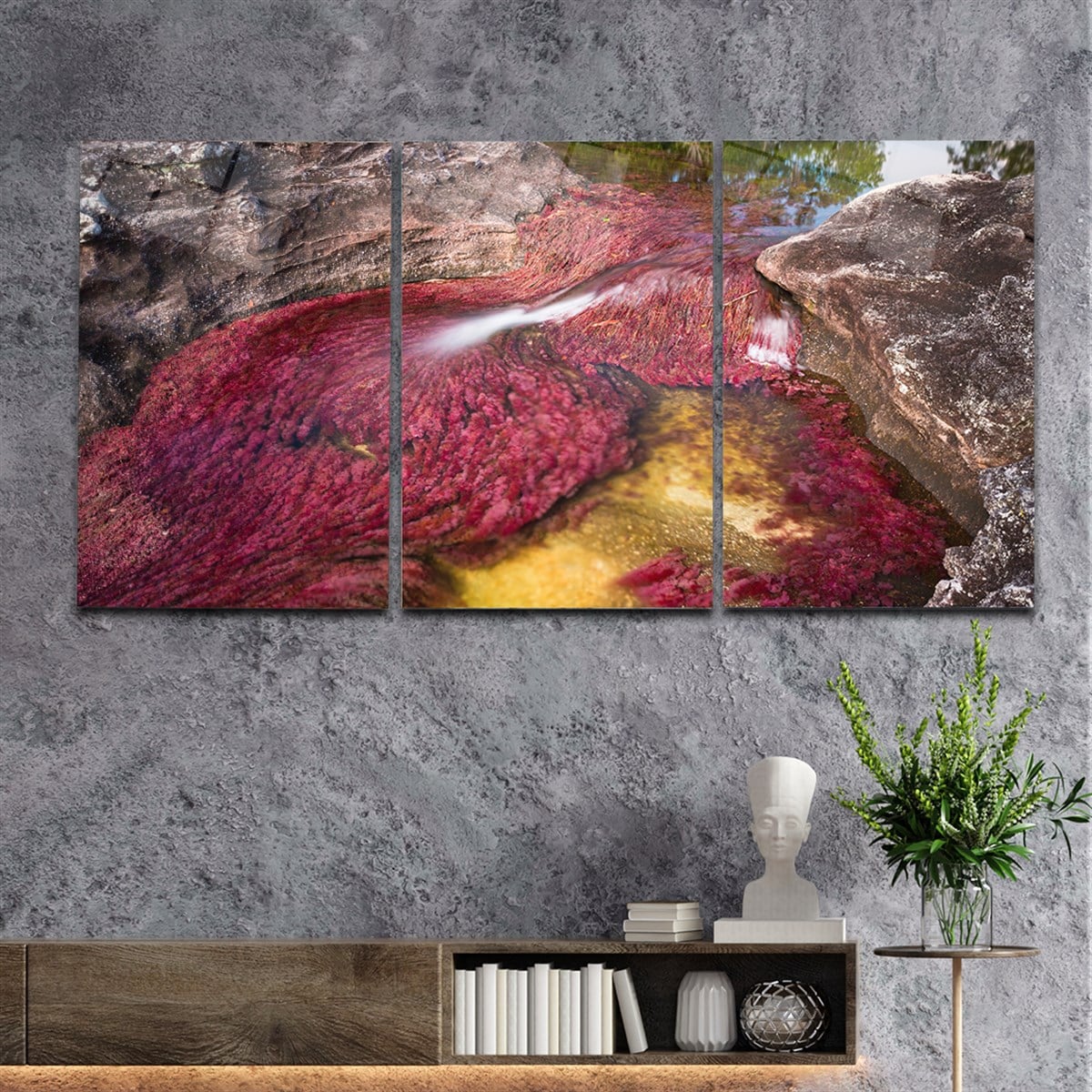 Tempered Glasss Wall Arts Art-Themed Set