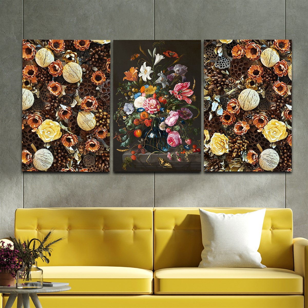 Tempered Glasss Wall Arts Art-Themed Set