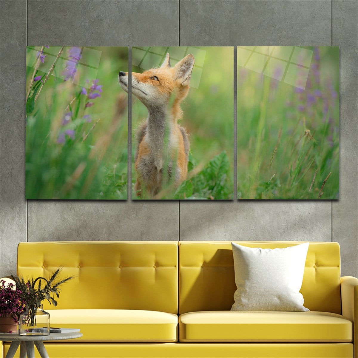 Tempered Glasss Wall Arts Art-Themed Set