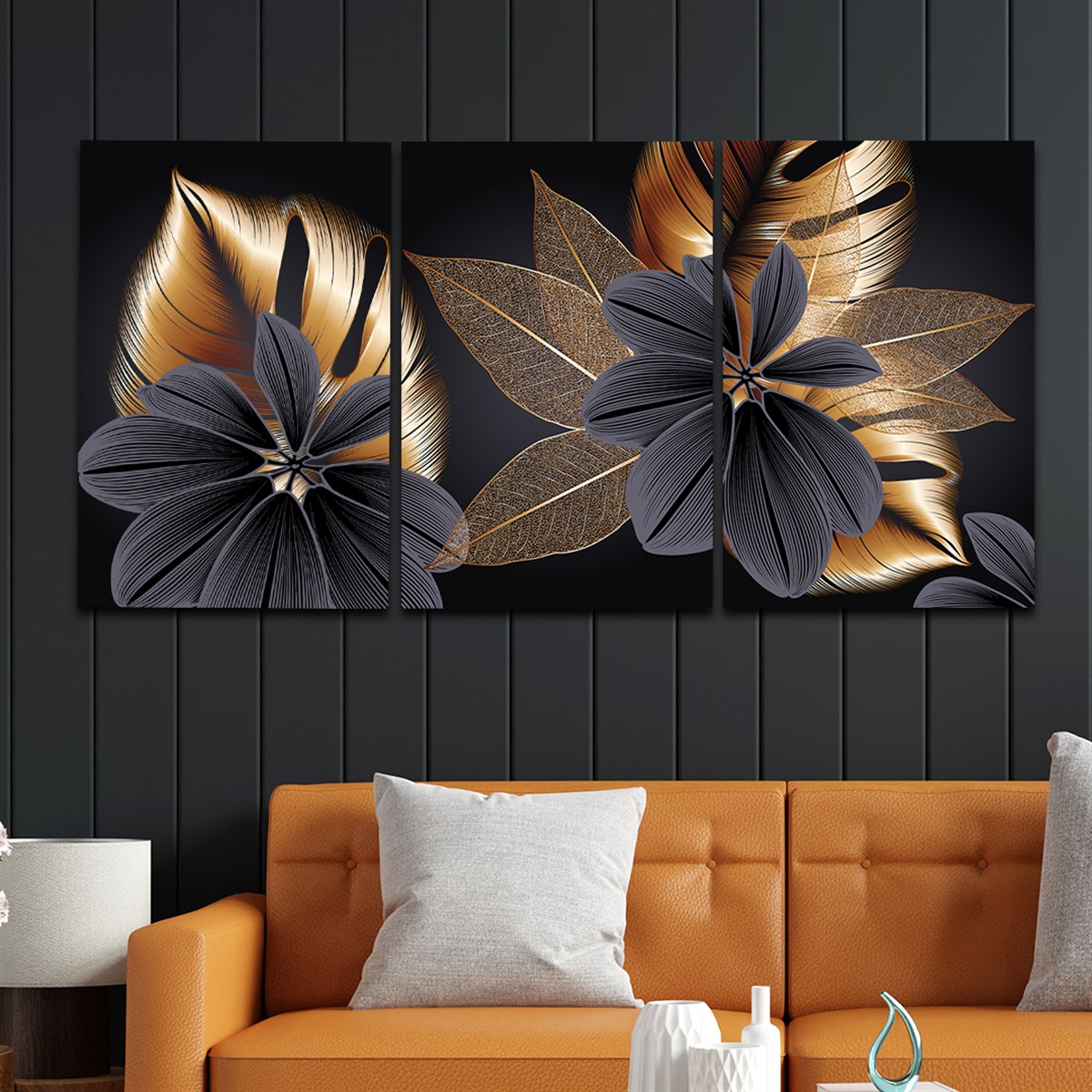 Tempered Glasss Wall Arts Art-Themed Set