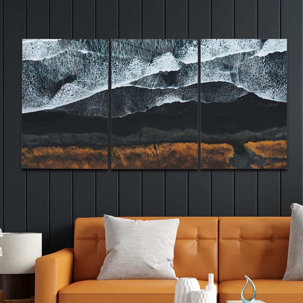 Tempered Glasss Wall Arts Art-Themed Set