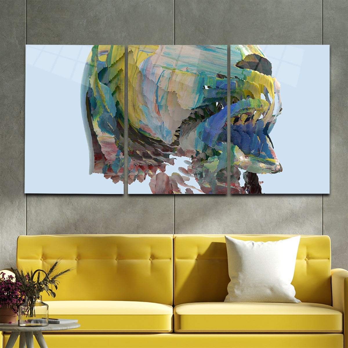 Tempered Glasss Wall Arts Art-Themed Set