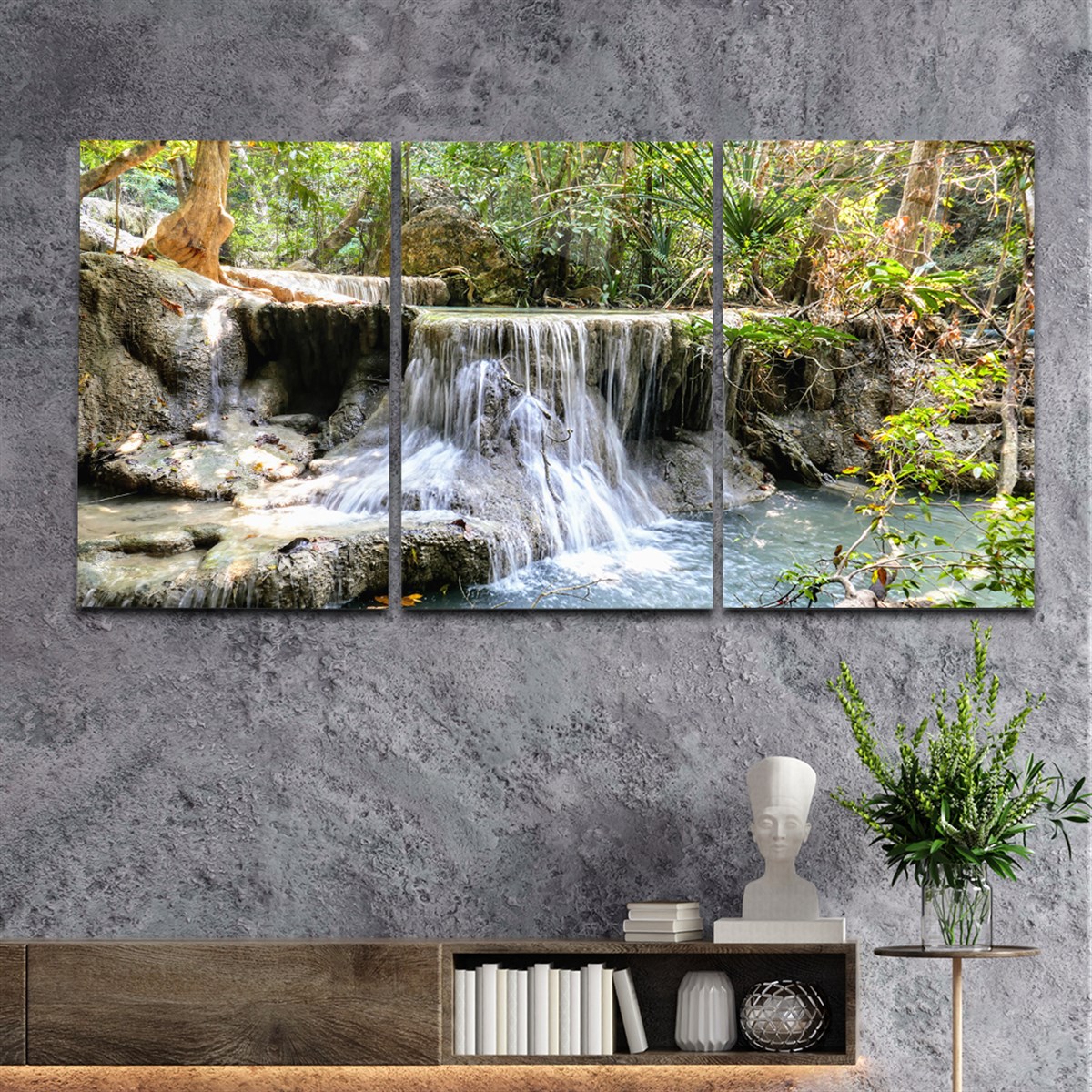 Tempered Glasss Wall Arts Art-Themed Set