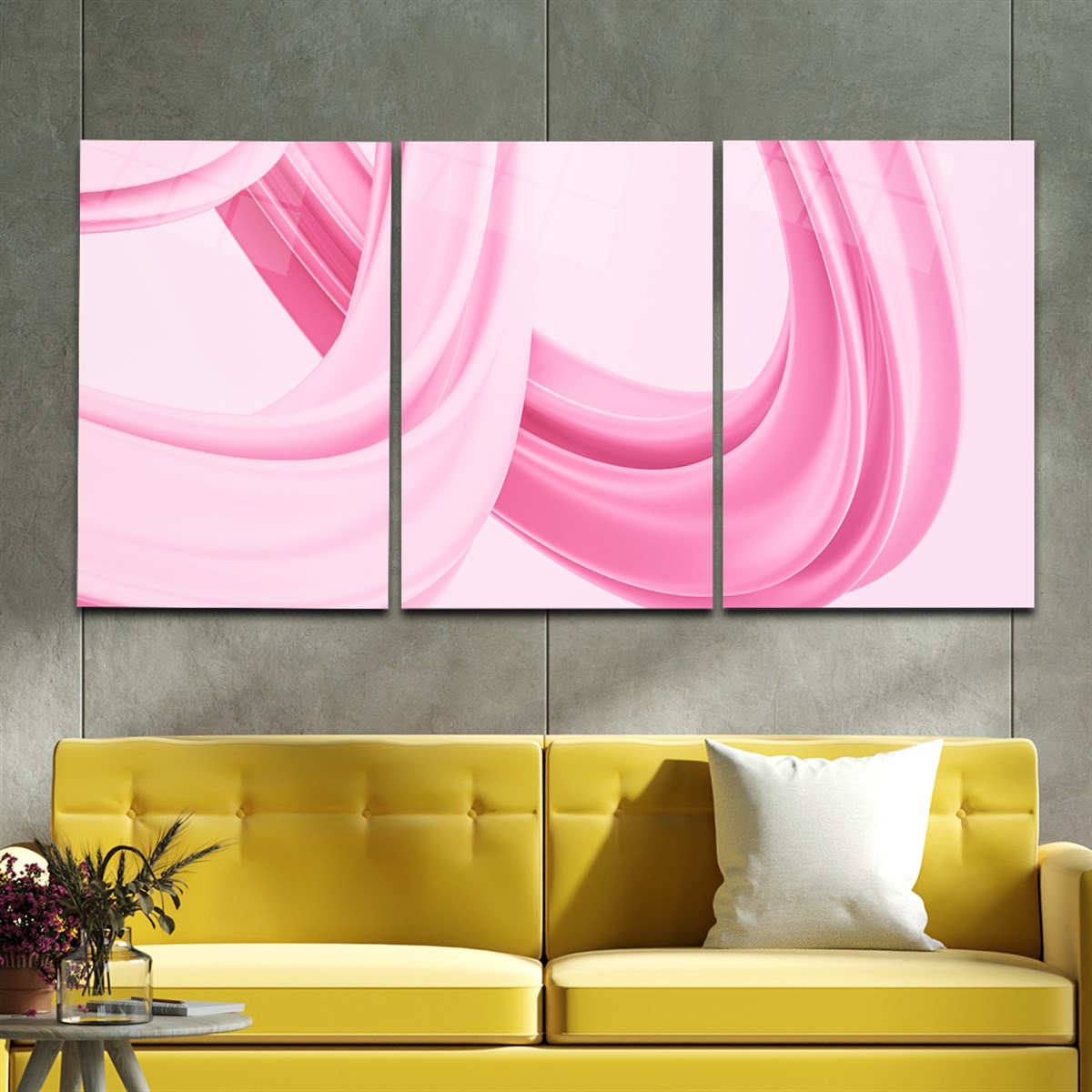 Tempered Glasss Wall Arts Art-Themed Set