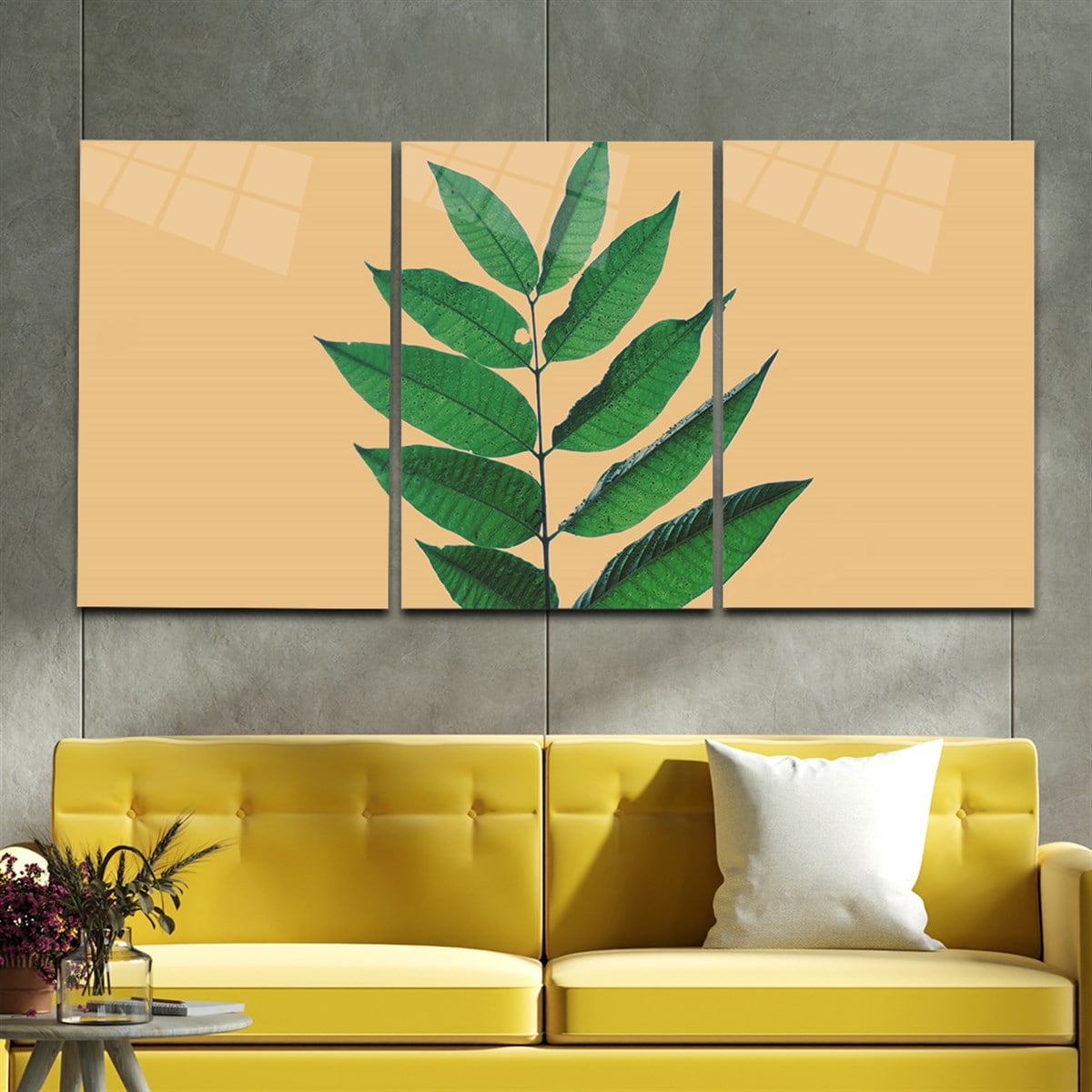 Tempered Glasss Wall Arts Art-Themed Set