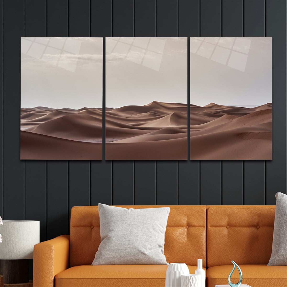 Tempered Glasss Wall Arts Art-Themed Set