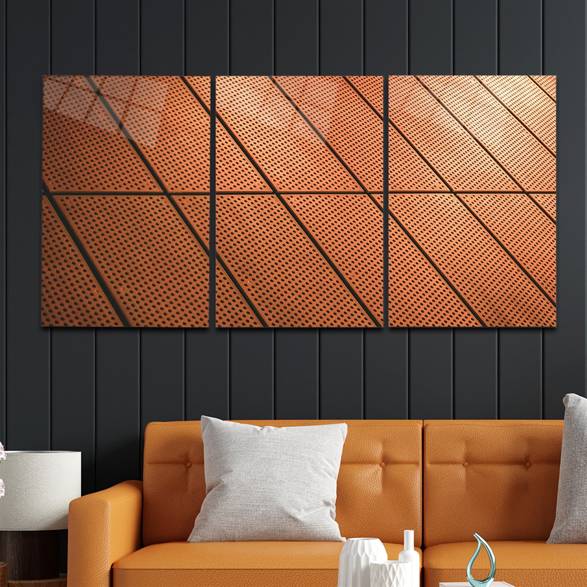 Tempered Glasss Wall Arts Art-Themed Set