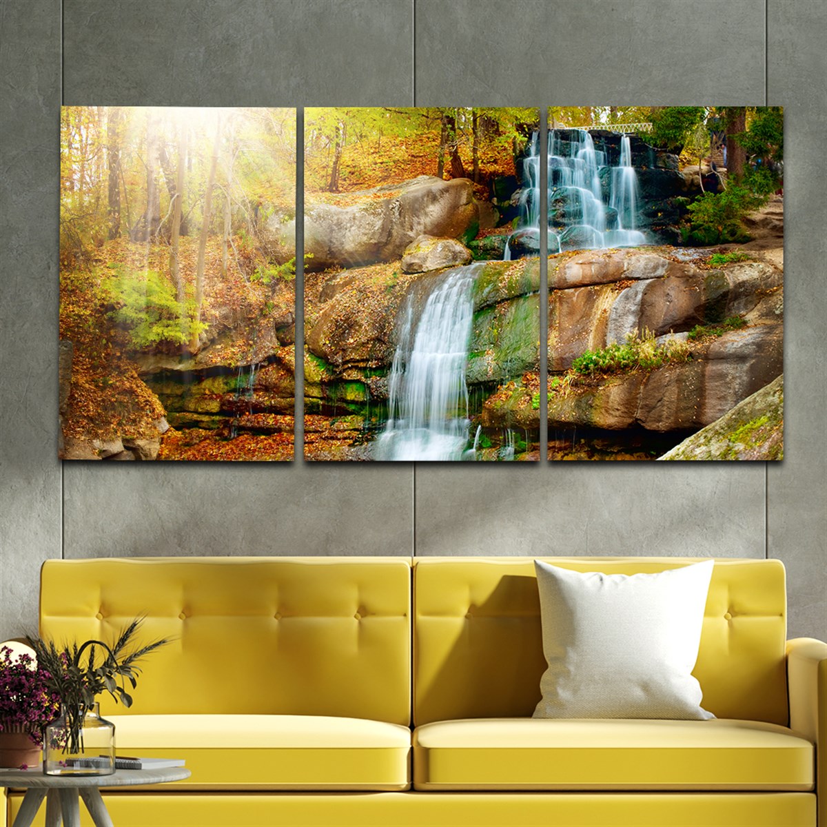 Tempered Glasss Wall Arts Art-Themed Set