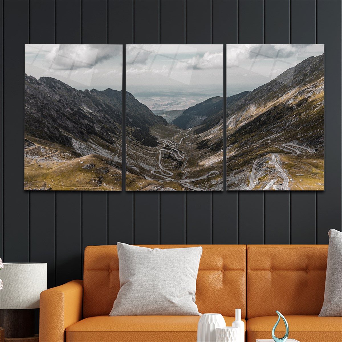 Tempered Glasss Wall Arts Art-Themed Set