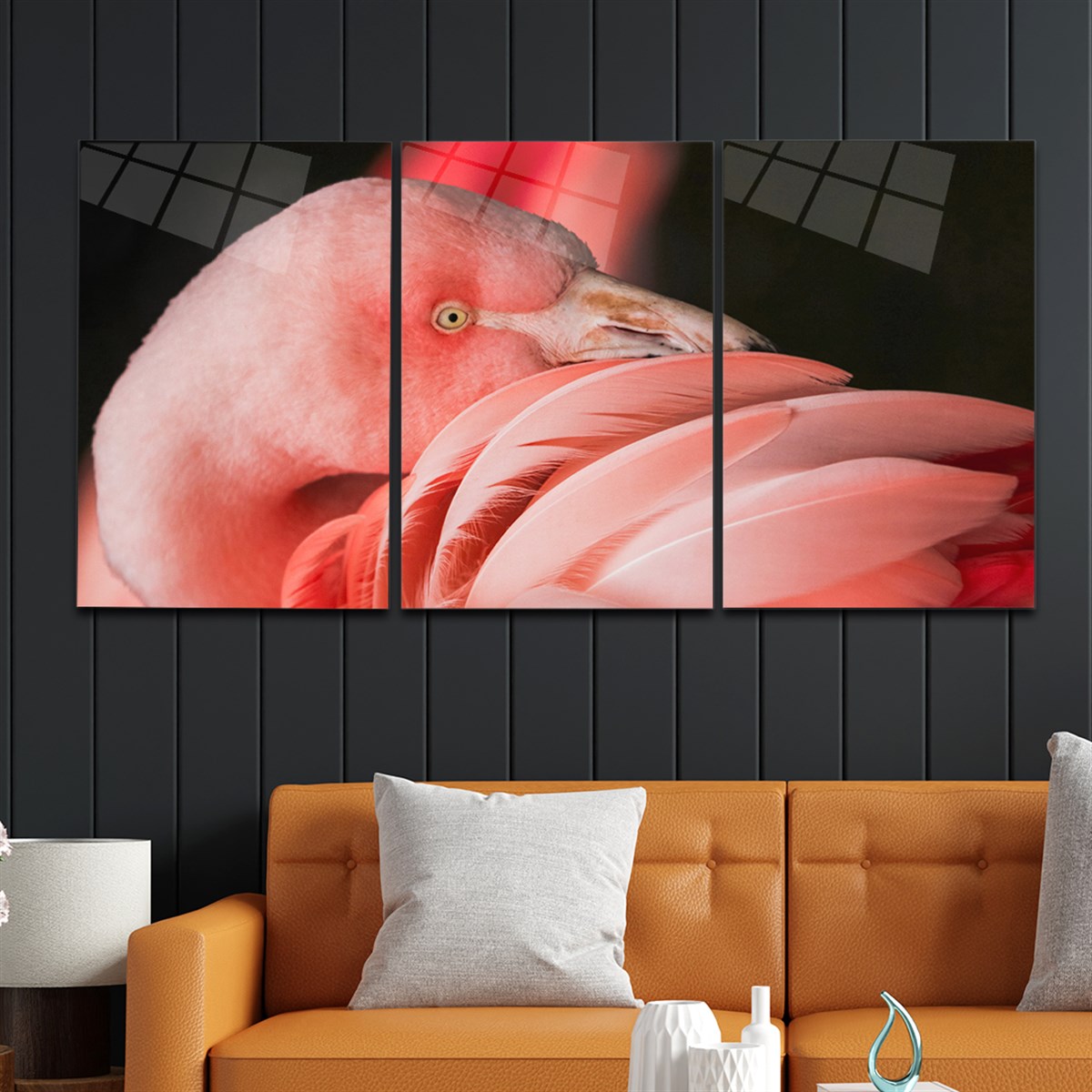 Tempered Glasss Wall Arts Art-Themed Set