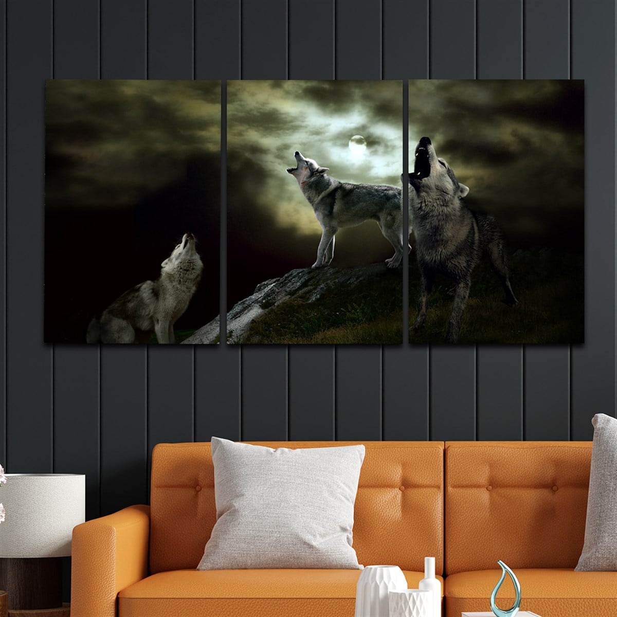 Tempered Glasss Wall Arts Art-Themed Set