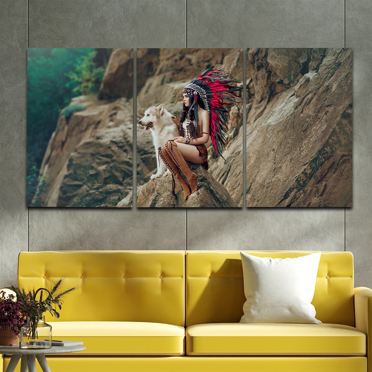 Tempered Glasss Wall Arts Art-Themed Set